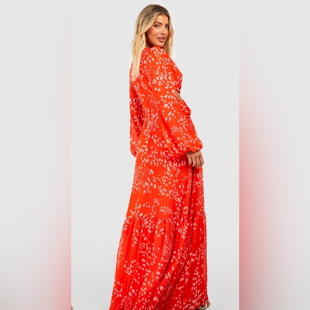 Maxi cut out dress